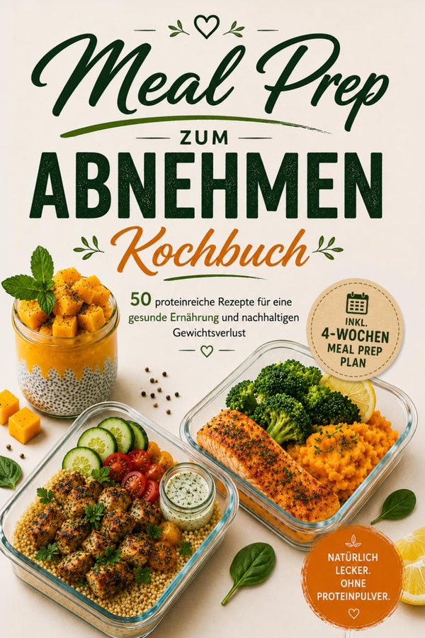 Cover: Meal Prep zum Abnehmen