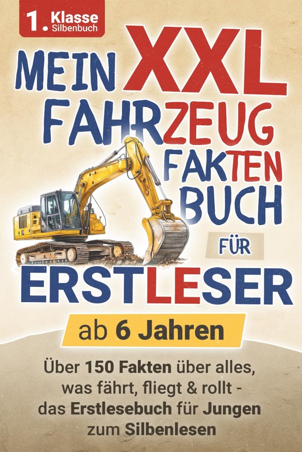 Cover: Mein XXL Fahrzeug Fakten Buch