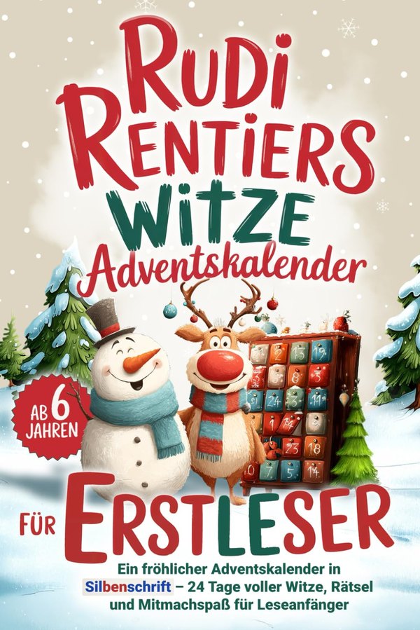 Cover: Rudi Rentiers Witze Adventskalender