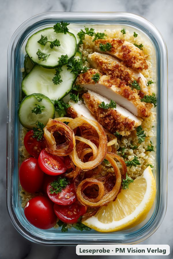 Beispielseite 2 aus Meal Prep zum Abnehmen