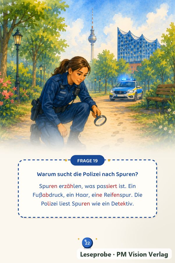 Beispielseite 2 aus Warum ist das Blaulicht blau?