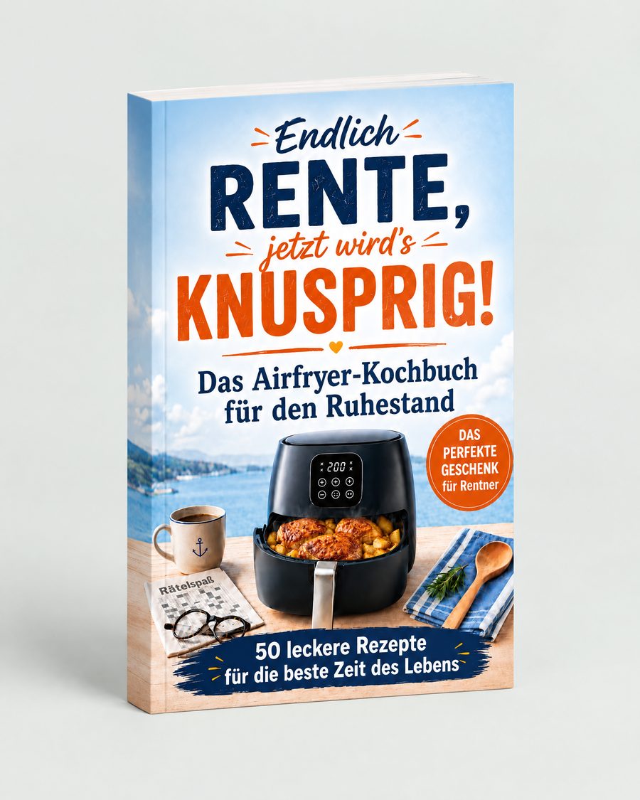 Buch: Endlich Rente, jetzt wird's knusprig!