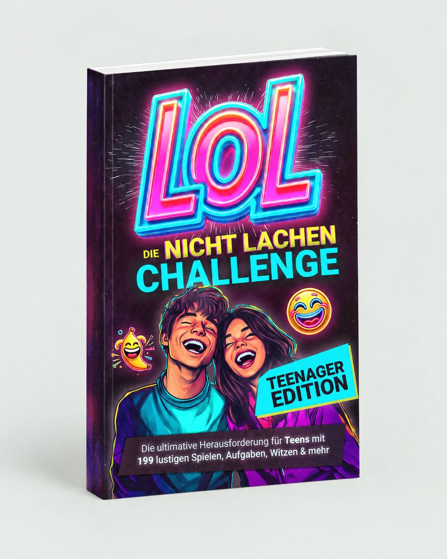 Buch: LOL Nicht-Lachen-Challenge Teenager Edition