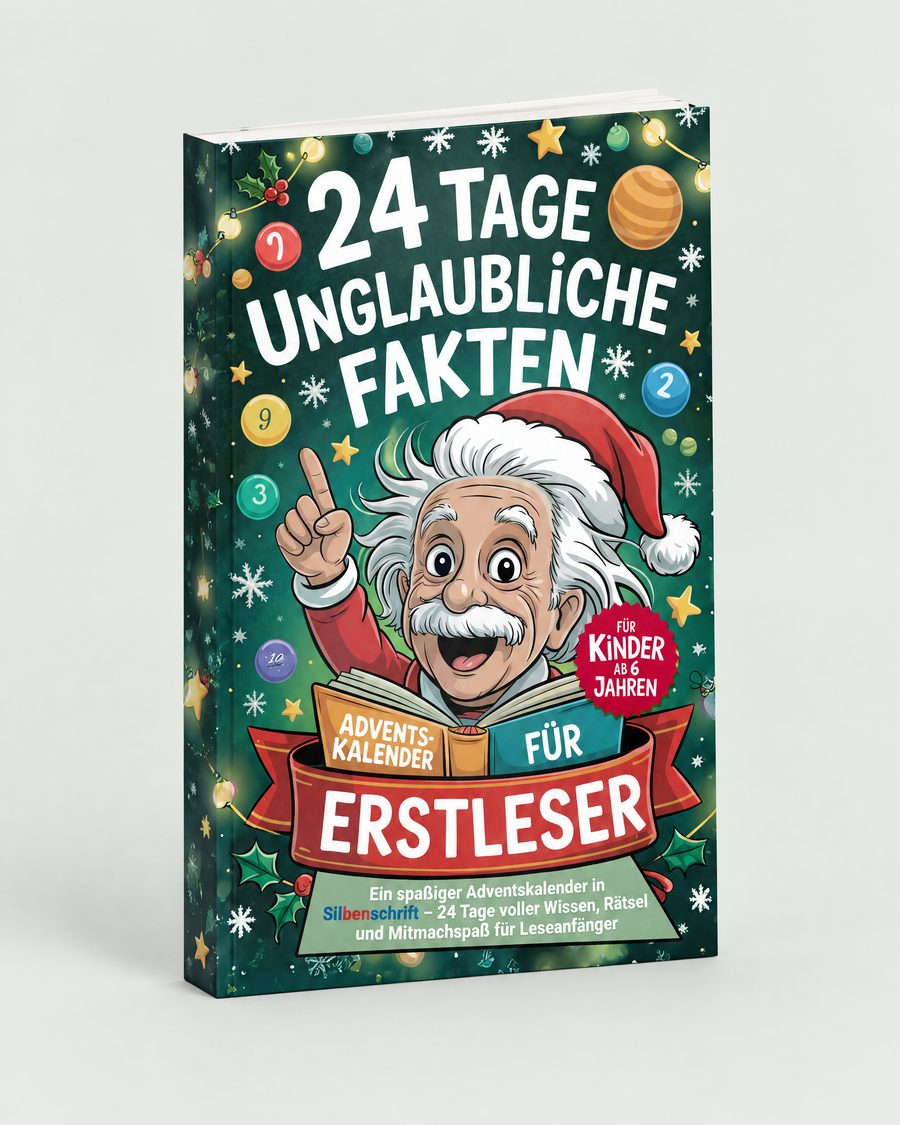Buch: Adventskalender für Erstleser: 24 Tage unglaubliche Fakten