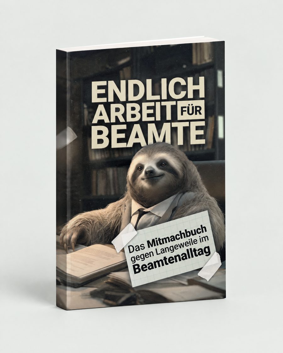 Buch: Endlich Arbeit für Beamte